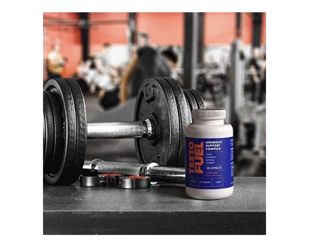 ROAR AMBITION TestoFuel T-Booster Test Booster for Men 100% Natural 120 Capsules