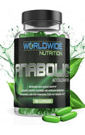 Worldwide Nutrition Anabolic Accelerator For Men Energy Workout Recovery 180caps