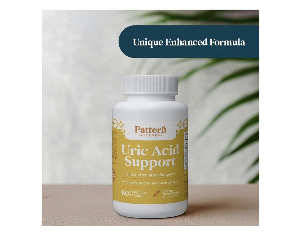 Pattern Wellness Uric Acid Joint Circulation Uric Acid Levels Support 60 Capsule