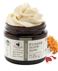 Hearth & Homestead Whipped Tallow Balm Face Body Skin Cream Herb Infused 1.3oz