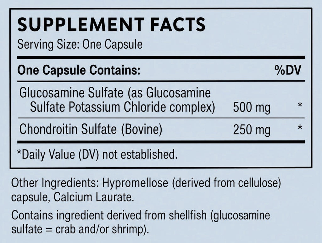 THORNE Glucosamine & Chondroitin Healthy Joint Function & Mobility 90 Capsules