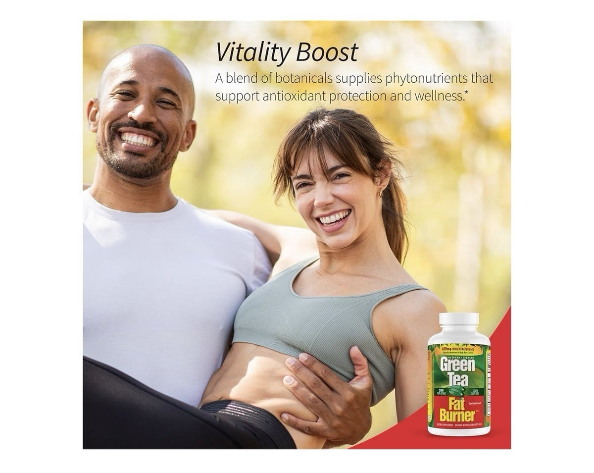 Applied Nutrition Green Tea Fat Burner Burn Calories Metabolism Support 200sgel