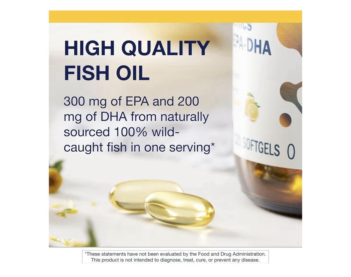 Metagenics OmegaGenics Fish OilEPA-DHA 500mg Supplement HeartHealth 120softgel