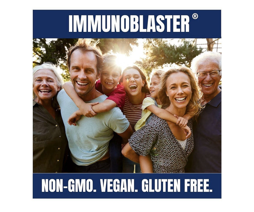 IMMUNO BLASTER Zinc Quercetin Vitamin C, D3 Antioxidant Immune Support 2 Packs
