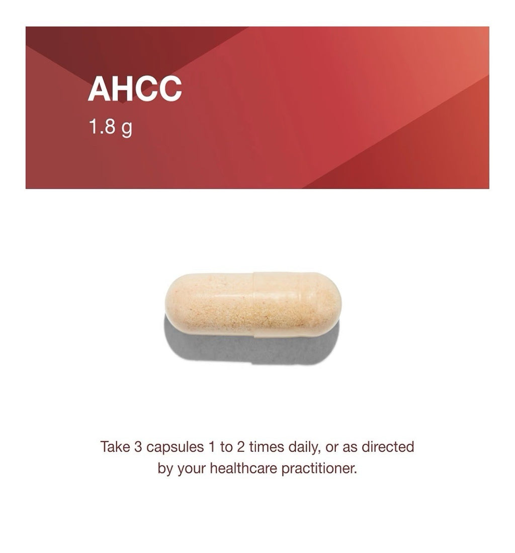 PROTOCOL FOR LIFE BALANCE AHCC 600 mg Plus Beta Glucan Healthy Immune System 60c