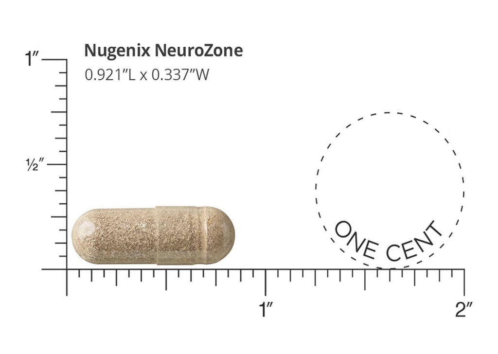 Nugenix NeuroZone Peak Mental Performance Formula Nootropic Focus Accuracy 60cap