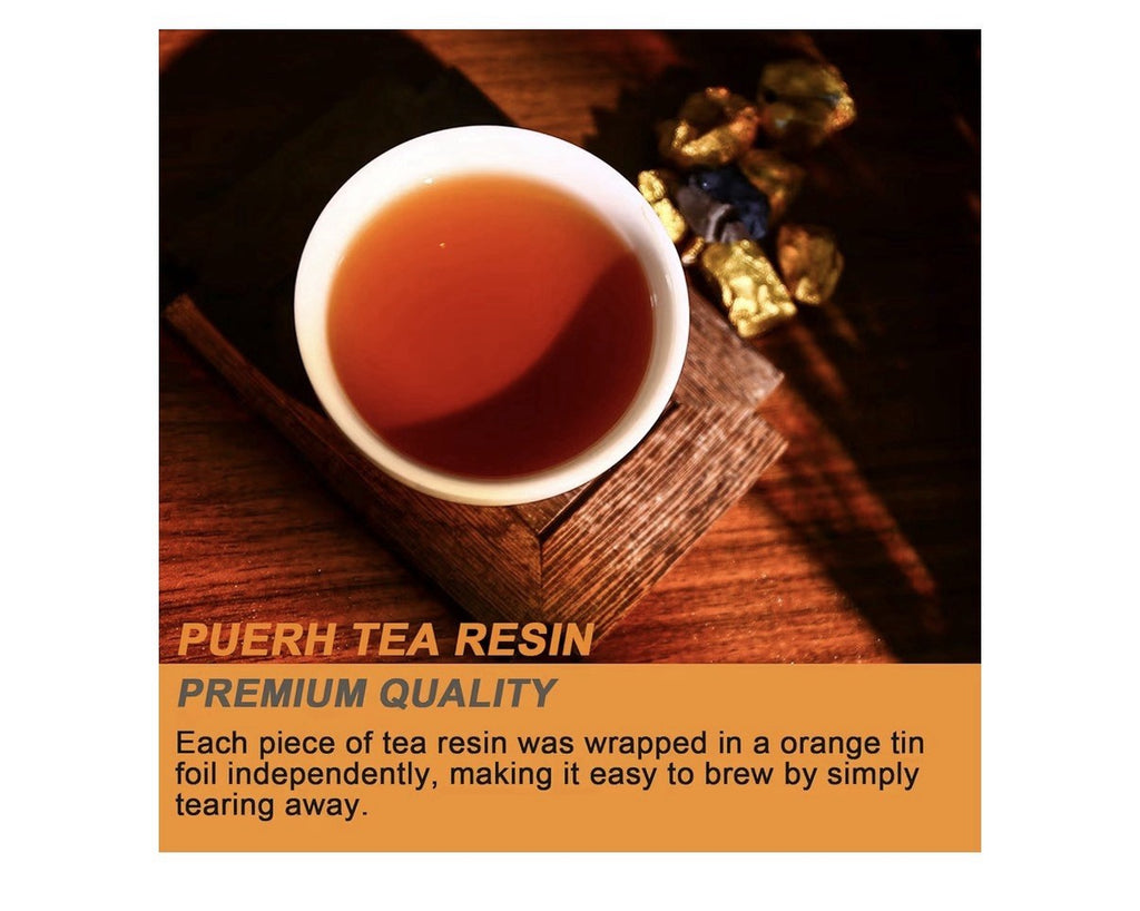 FullChea Ripe Pu-erh Tea Resin Instant 2009 Aged Helps Digestion 3.53oz