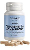Codex Labs Shaant Clear Skin 2.0 Acne Prone Probiotics Supplement 60 Capsules