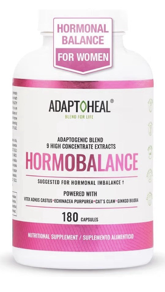 ADAPTOHEAL Hormone Balance for Women Menopause & PMS Support Supplement 180 Caps