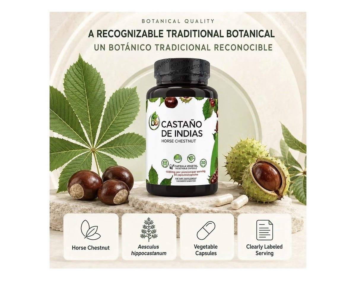 B-Experts Castaño De Indias Horse Chestnut Natural Circularity Vein Health 90cap