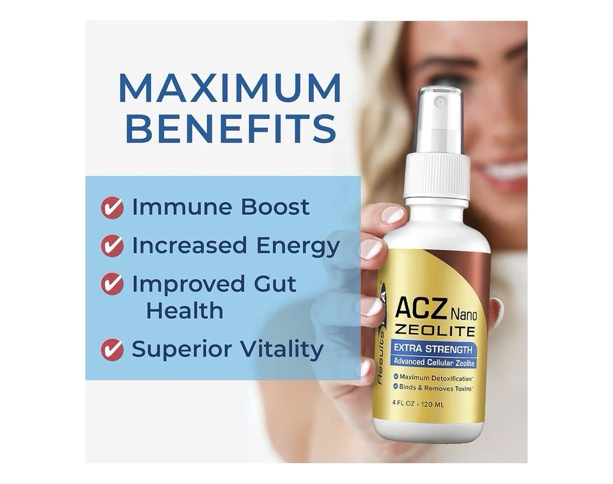 Results RNA ACZ Nano Zeolite Extra Strength Advanced Cellular Zeolite 60ml
