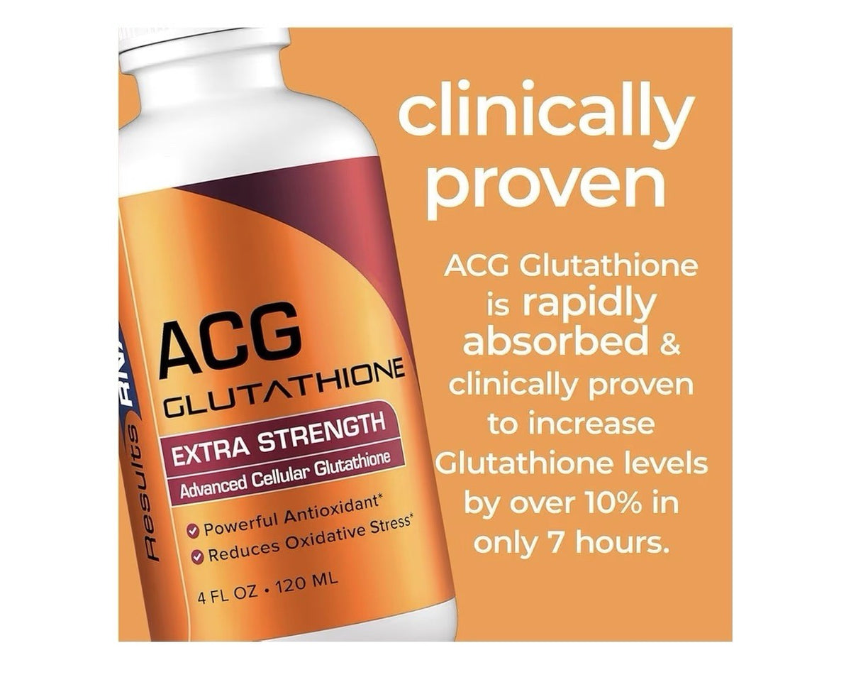 Results RNA ACG Glutathione Extra Strength Advanced Cellular Glutathione 60ml