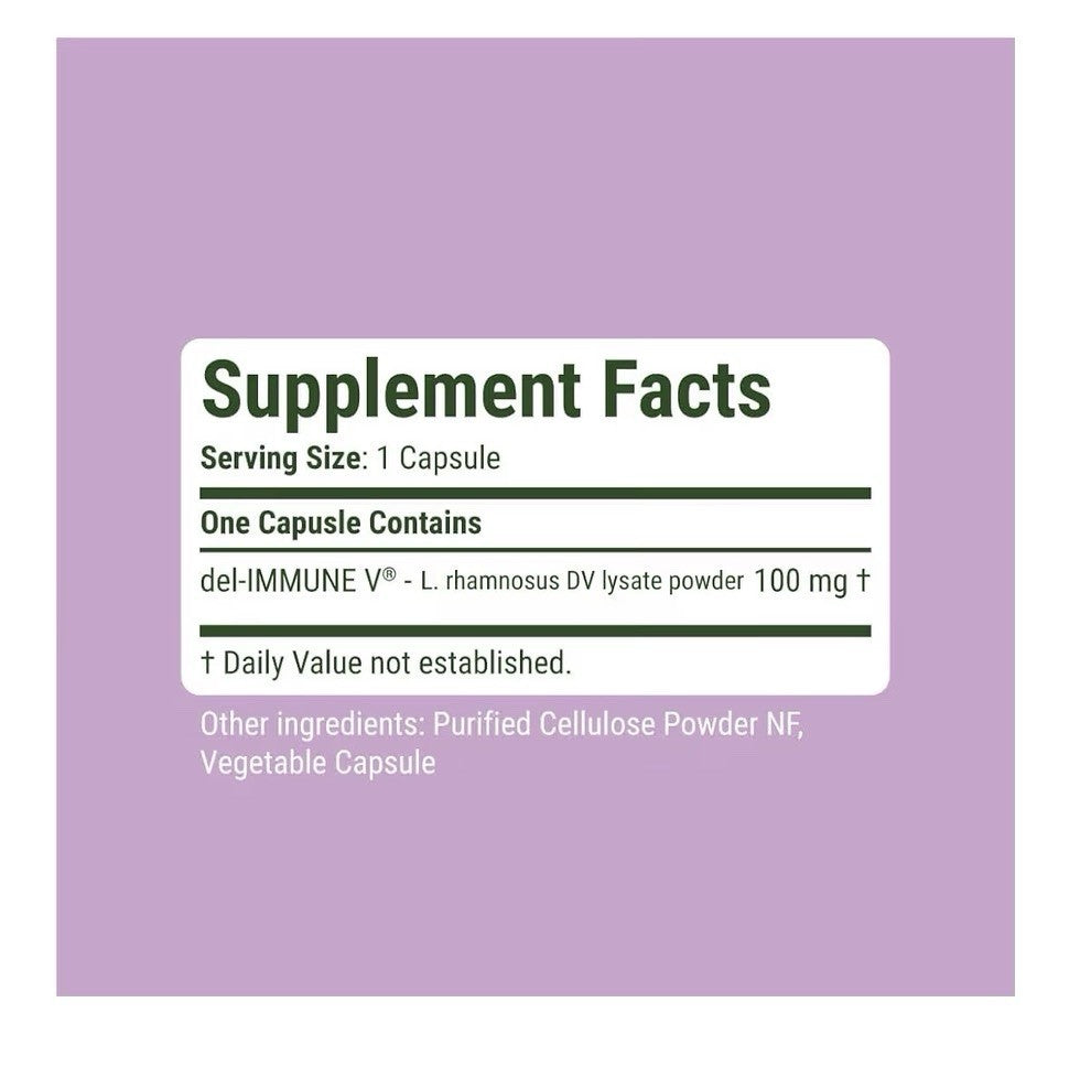 Del-Immune V Defense by Stellar Biotics Natural Immune Support Gut Health 60cap