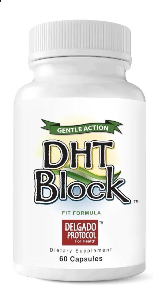The Delgado Protocol for Health DHT Block DHT Blocker Supplement Skin Acne 60cap