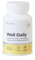 Wellex Well Daily Modern Multivitamin Cellular Immune Bond Mood Support 30 Caps