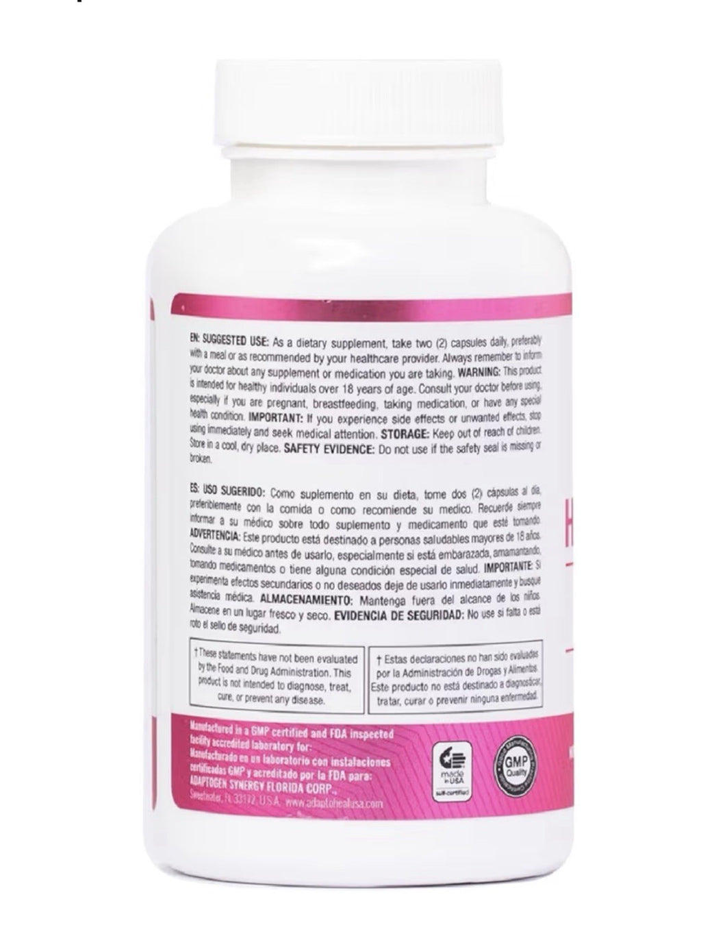 ADAPTOHEAL Hormone Balance for Women Menopause & PMS Support Supplement 90 Caps