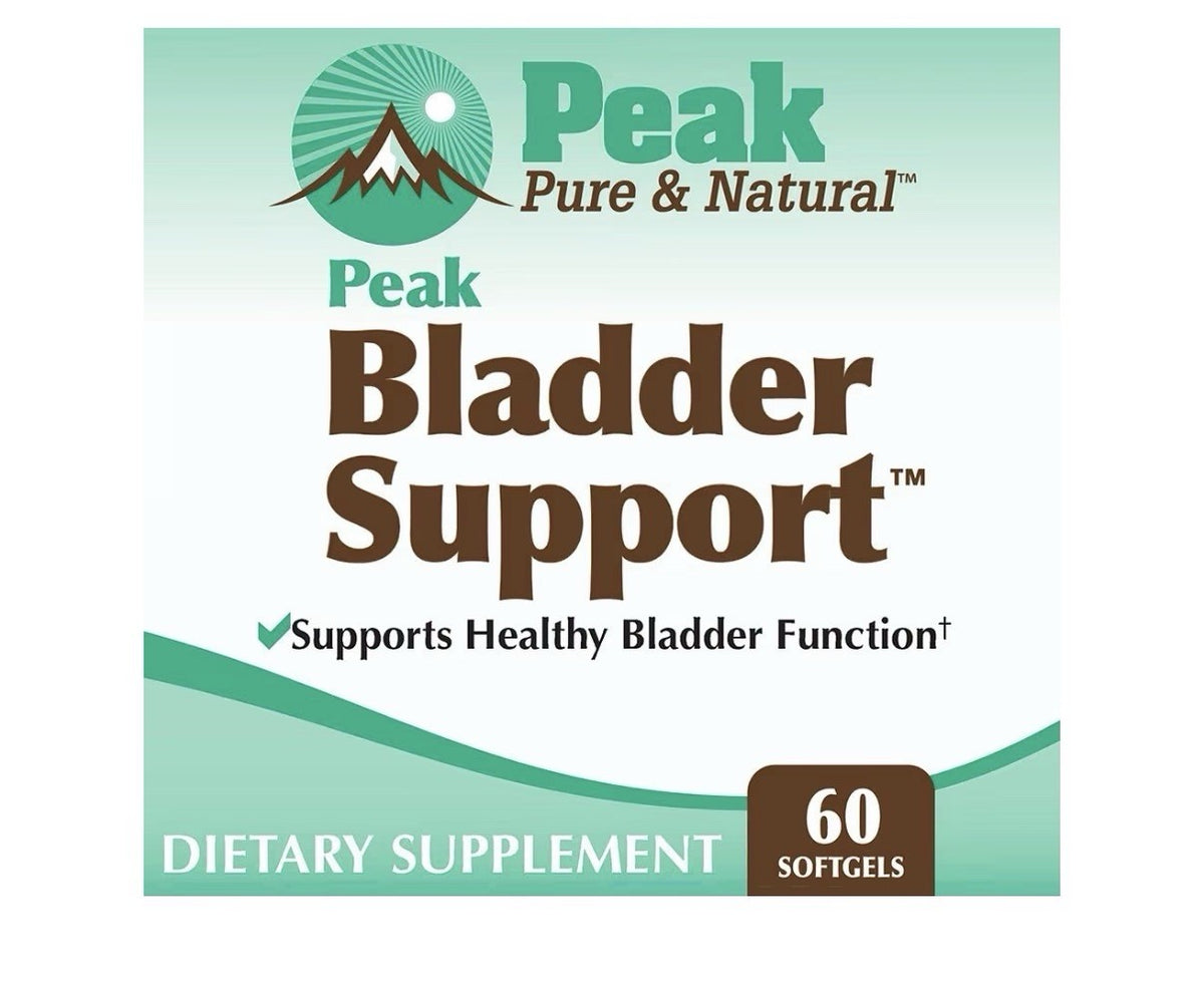 Peak Pure & Natural Bladder Support for Overactive And Bladder Control 60Softgel