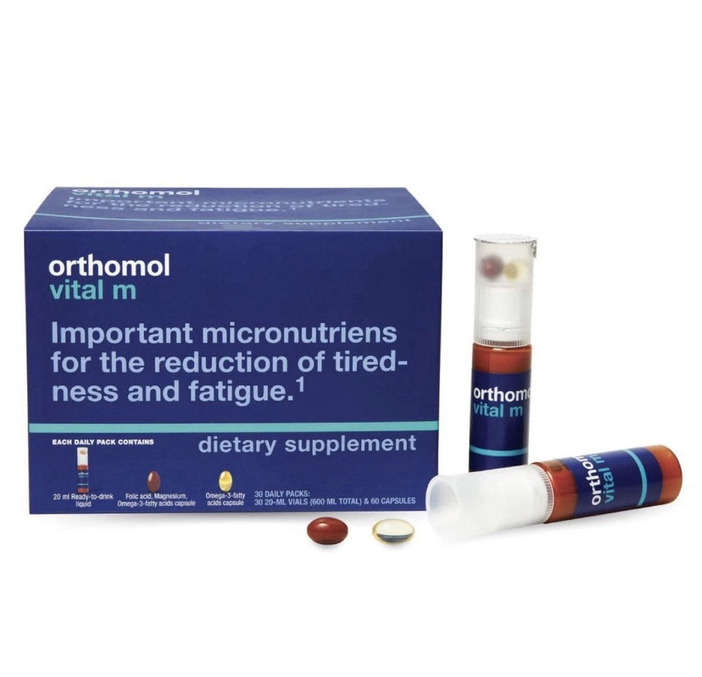 Orthomol Vital M Daily Multivitamin for Men Reduction Of Tiredness And Fatigue