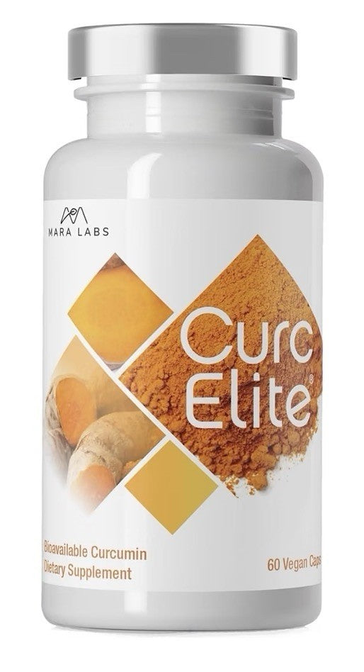 Mara Labs CurcElite Curcumin Turmeric Extract 95% Curcuminoids 60 Capsules
