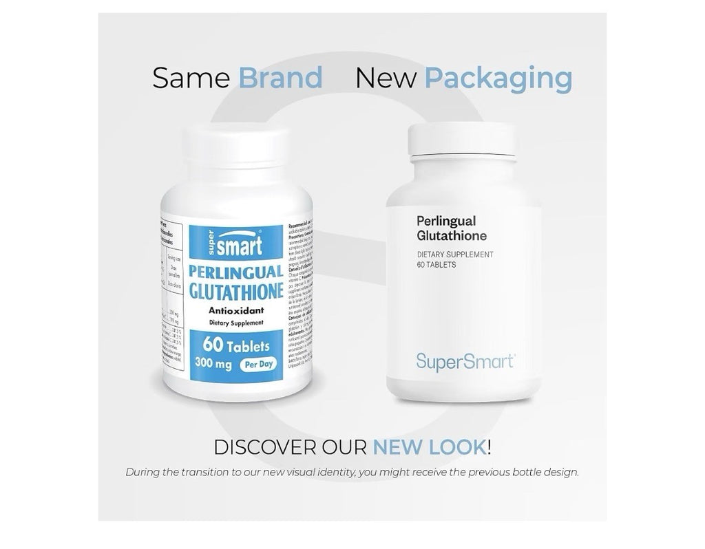 Supersmart Perlingual Glutathione Easy Absorption Enhanced Glutathione 90Tablets