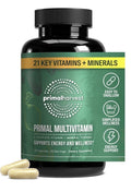 Primal Harvest Primal Multivitamin Daily Vitamin Support Energy Wellness 30 Caps