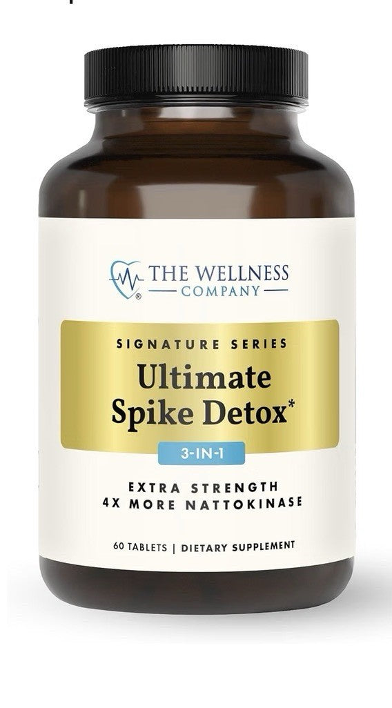 The Wellness Company Ultimate Spike Detox 3-in1 Extra Strength 60 Tablets