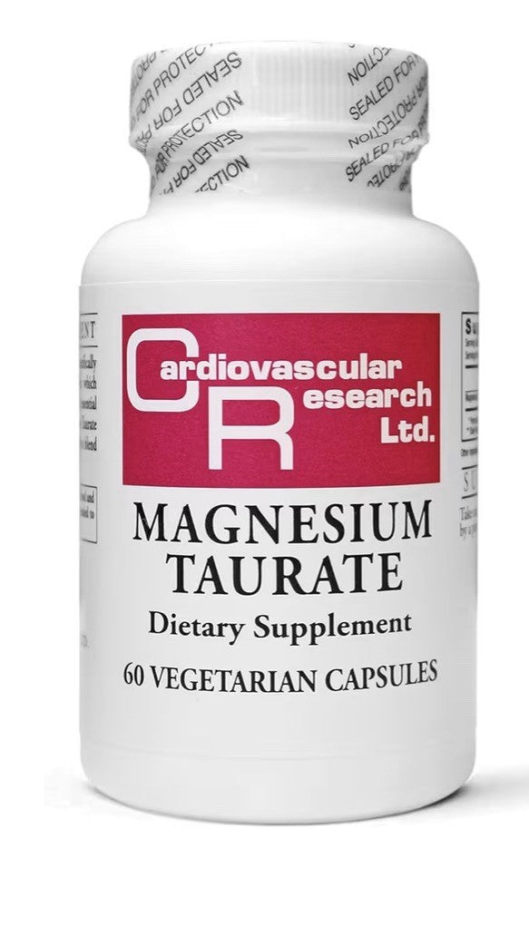 Cardiovascular Research Magnesium Taurate 125 mg Supplement 60 Capsules