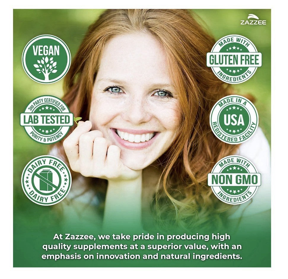 Zazzee Rhodiola Rossa Extract Supports Balanced Mood Cognitive Function 120 Caps