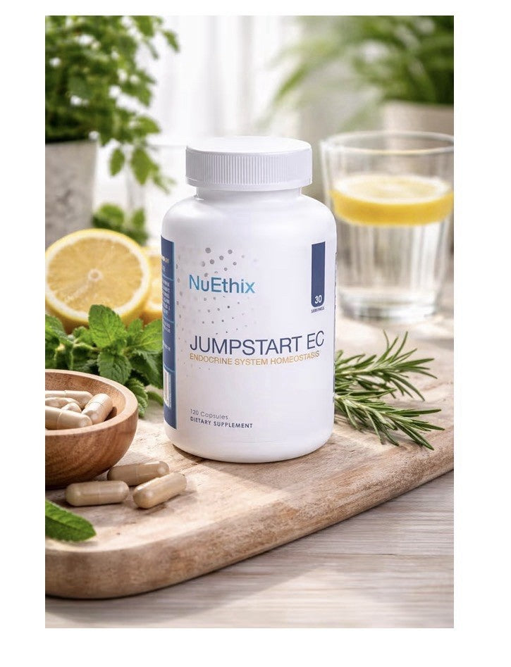 NuEthix Jumpstart EC Endocrine System Homeostasis Dietary Supplement 120 Capsule