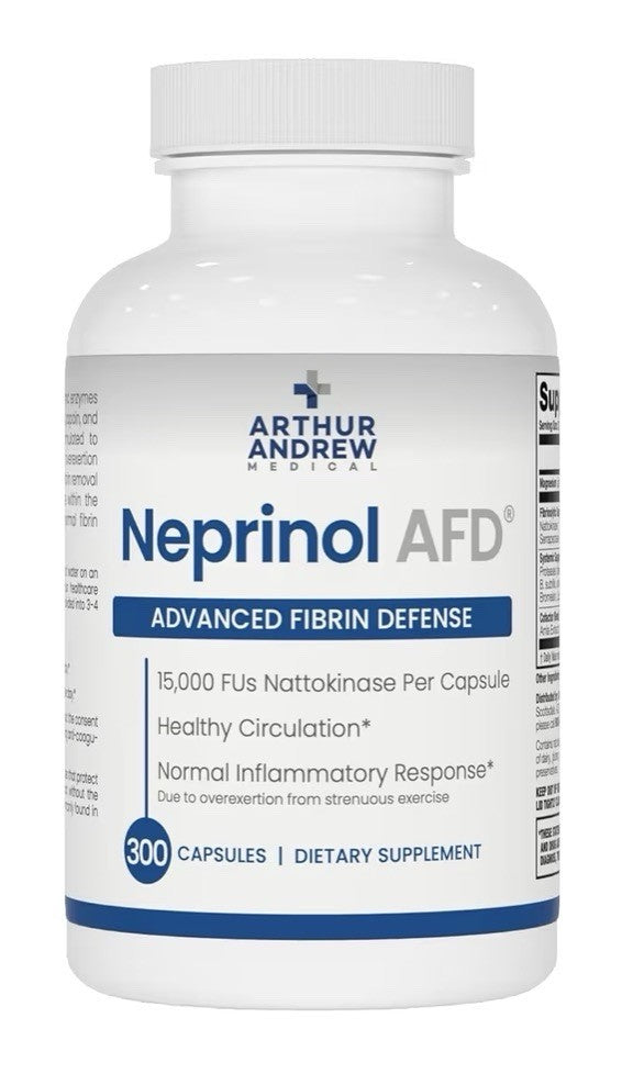 Arthur Andrew Medical Neprinol AFD Fibrin Defense Multi Enzyme Blend 300capsules