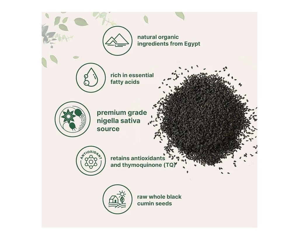 Organic Black Cumin Seed Nigella Sativa Premium Grade  2lbs