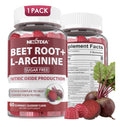 Nextdia Beet Root Gummies +  L-Arginine Nitric Oxide Production 2 Pack Sugarfree