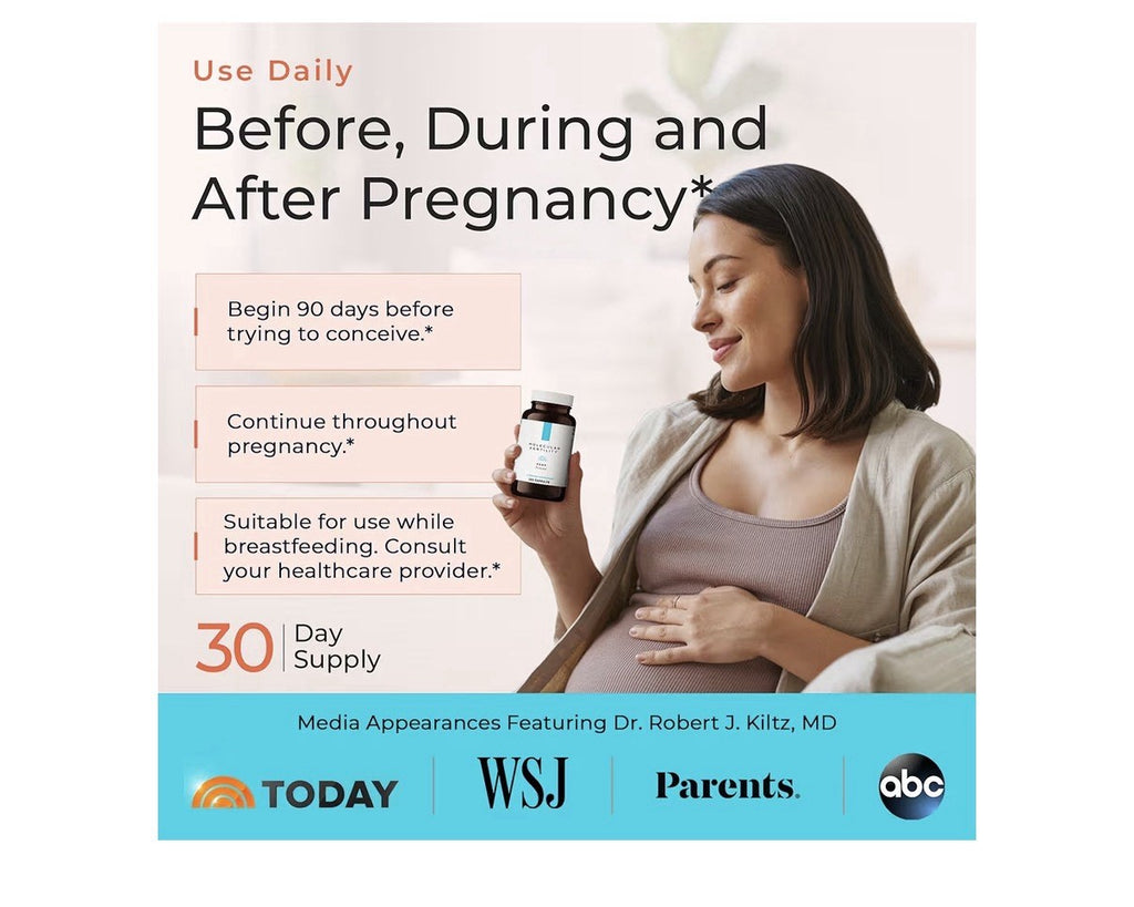 Molecular Fertility Peak Prenatal Vitamins For Women 180 Capsules 30 Day Supply
