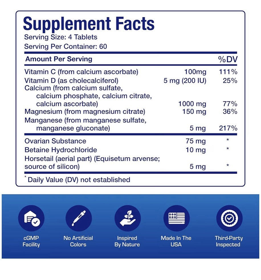 Anabolic Laboratories Osteo-Plex Bone Health Strength For Women Supplement 240Ta