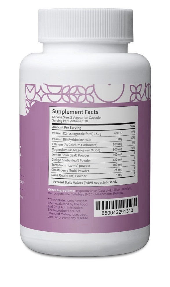 Pattern Wellness PMS Complex Monthly Promotes Hormonal Balance Monthly Cycle 60c