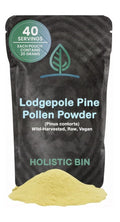 Holistic Lodgepole Pine Pollen Powder Pinus Contorta Golden Canadian 40 Servings