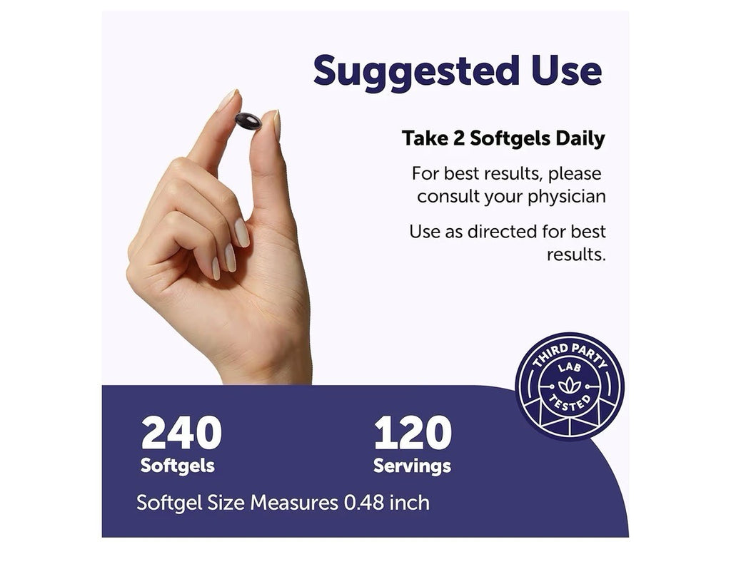 Micro Ingredients P5P Pyridoxal-5'-Phosphate 100mg Per Serving 240 Softgels