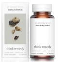 Think Remedy Aged Black Garlic Allium Sativum Supplement Less Odor 60 Capsules