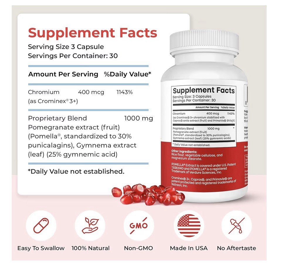 Expert Remedies Advanced Glucose Discovery for Sugar Watchers Natural 90capsules