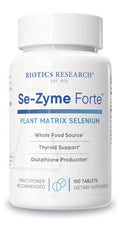 Biotics Research Se-Zyme Forte™– Whole Food Selenium Cognitive Heath 100 Tablets