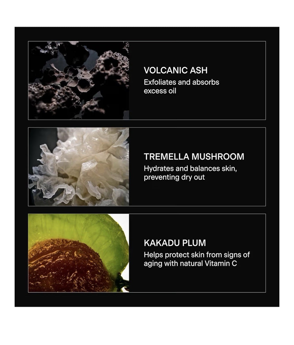 Caldera + Lab The Deep Men's Organic Hydrating Clay Face Mask Dry Senetive Skin