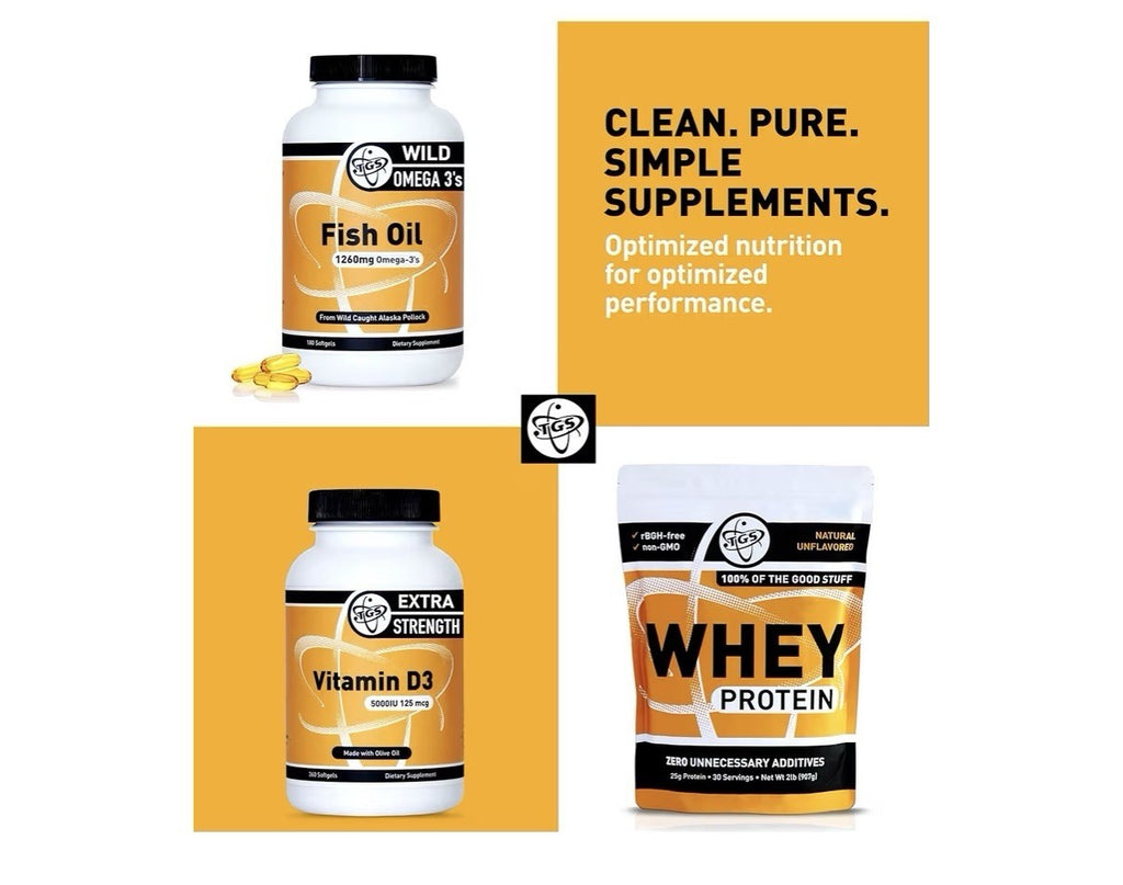 TGS Nutrition Whey Protein Powder Unflavored Unsweetened Muscle Recovery 5 Pound