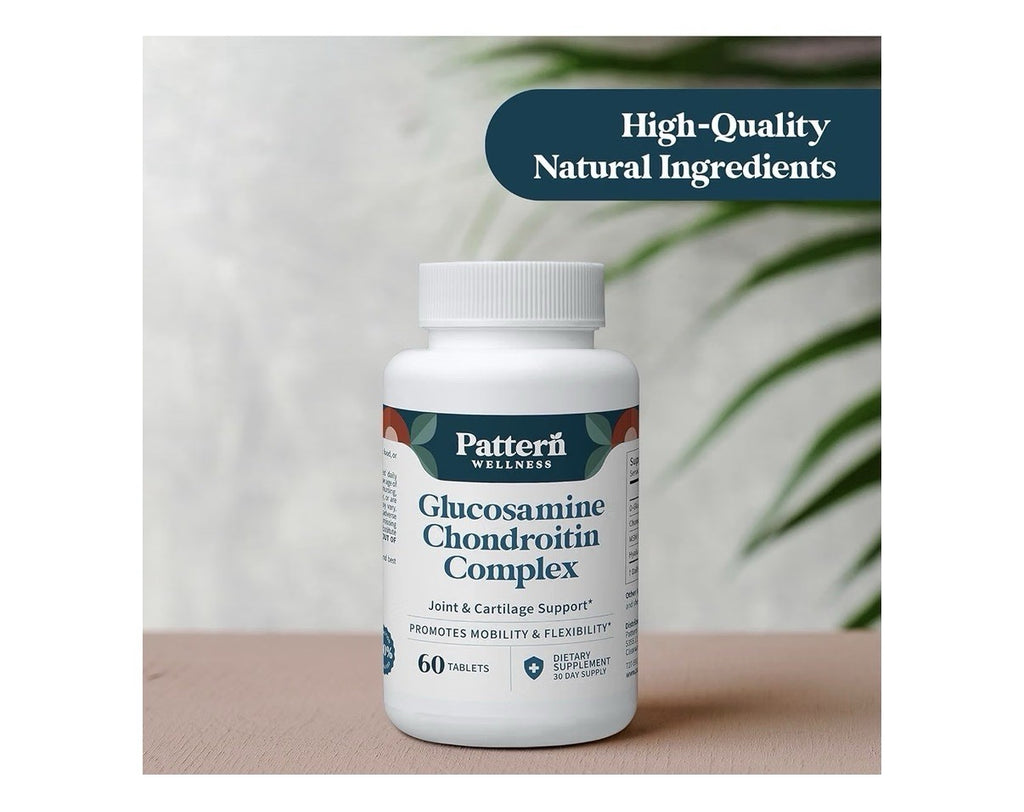 Pattern Wellness Glucosamine Chondroitin Complex Joint Cartilage Support 60 Tabs