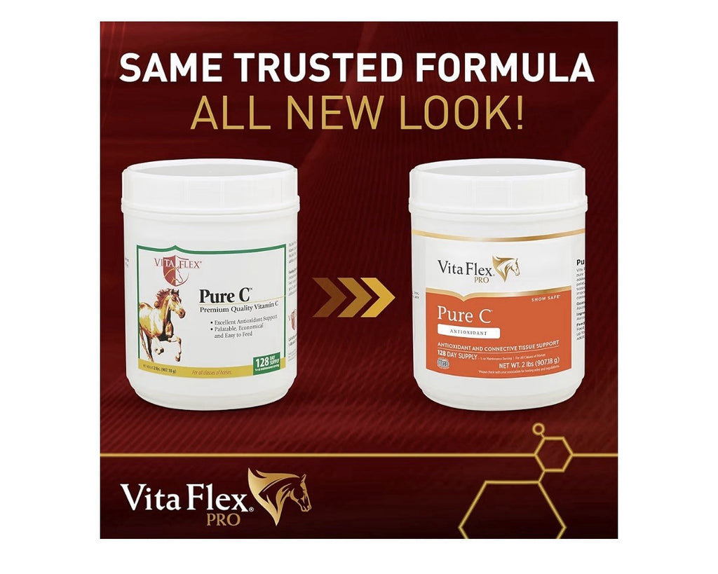Vita Flex Pro Pure C Antioxidant And Connective Tissue Support For Horses 2 LB