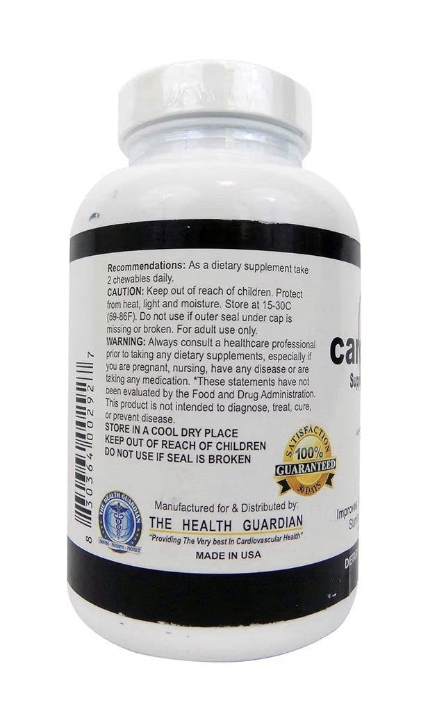 Health Guardian CardioForLife Supports Heart Health Energy Stamina Immune Muscle