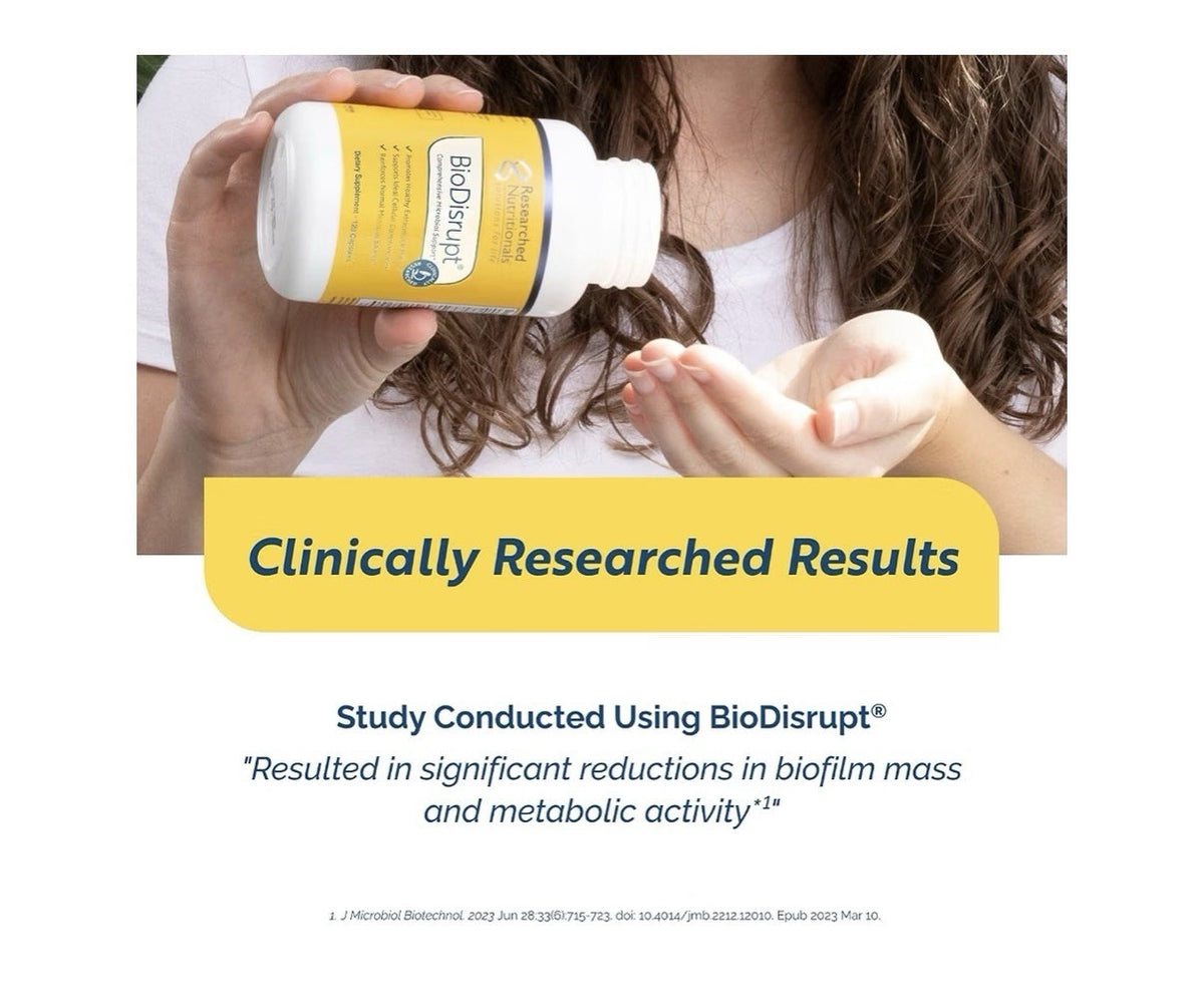 Researched Nutritionals BioDisrupt Comprehensive Microbial Support 120 Capsules