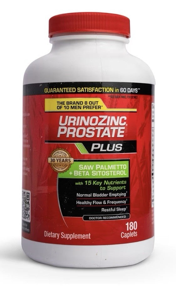 Urinozinc Prostate Plus Prorate Health Reduce Frequent Urination Concerns 2 Pack
