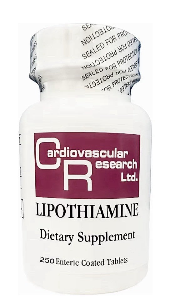 Cardiovascular Research Lipothiamine Vitamin Bl with Alpha-Lipoic Acid 250Tablet