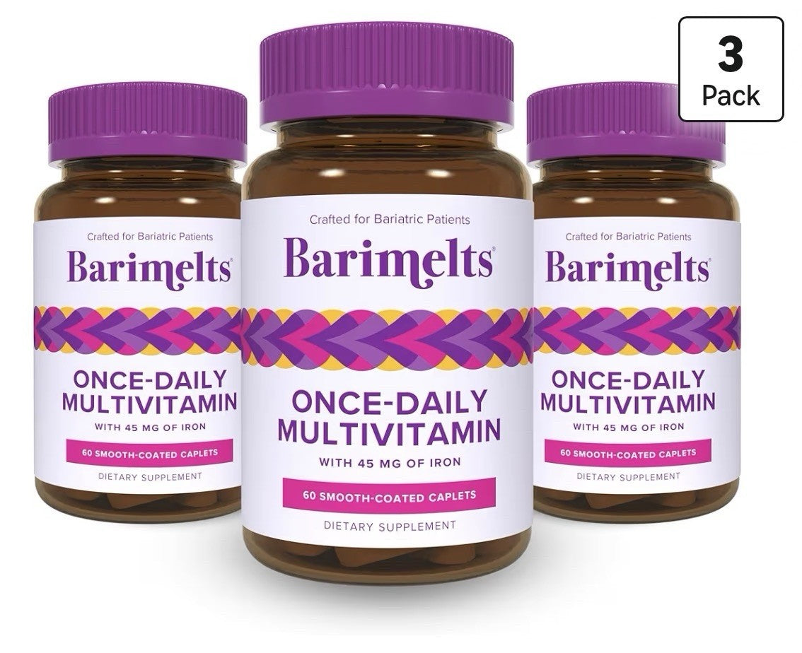 BariMelts Once Daily Bariatric Multivitamin with Iron 3 Pack