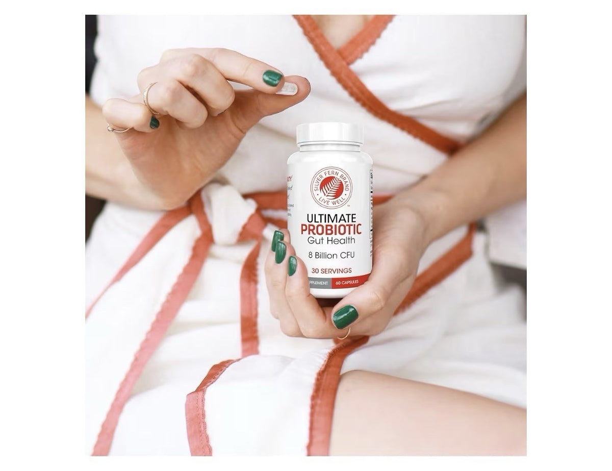 Silver Fern Brand Ultimate Probiotic Probiotics Women Men 8 Billion CFU 60 Caps